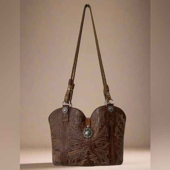 Handcrafted Boot Upper Bag - Picture 2 of 4